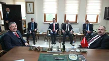 Eskişehir'de Başkan Harmancı'nın Vali Ziyareti