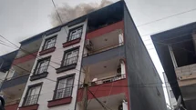 Kırıkhan'da Apartman Yangını