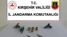 Kırşehir'de Ruhsatsız Silah Operasyonu