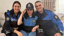 İrem'in Doğum Gününde Polis Üniforması Sürprizi