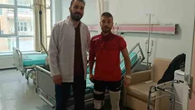 Afyonkarahisar'da Futbolcunun Ameliyatı Başarıyla Tamamlandı