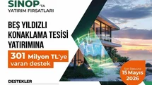 Sinop'ta Turizm Yatırımlarına Destek