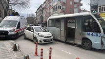 Maltepe'de Minibüs Kazası