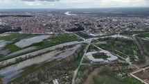 Tunca Nehri Taştı, Sarayiçi Görüntülendi