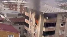 Bursa'da Apartman Yangını Paniğe Neden Oldu
