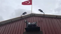 Kütahya'da Boğa Heykeli Korkuttu