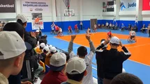 Şanlıurfa'da Tekerlekli Sandalye Basketbol Maçı