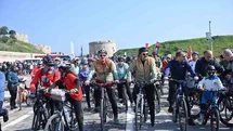 Çanakkale'de Bisiklet Turu Düzenlendi