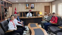 Besnili Sporculardan Kaymakam’a Ziyaret