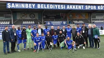 Şahinbey Ampute Futbol Takımı'ndan Farklı Galibiyet