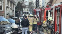 İstanbul Şişli'de Otel Yangını Paniği