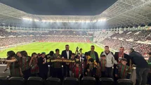 Eğil'den Çocuklar Futbol Maçını İzledi