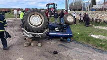 Bilecik'te Traktör Kazası Yaşandı