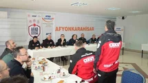Afyonkarahisar'da Arama Kurtarma Toplantısı Yapıldı