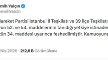 MHP İstanbul İl Teşkilatı Feshedildi