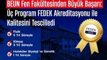 Zonguldak'ta Fen Fakültesi Başarısı