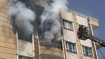Şanlıurfa'da Korkutan Apartman Yangını