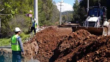 Dalaman'da Su Hattı Yenilendi