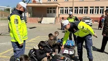 Sinop'ta Miniklere Trafik Eğitimi