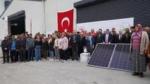 Anamur ve Bozyazı’da Üreticiye Güneş Enerji Paneli Dağıtıldı