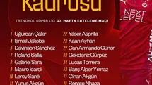 Galatasaray Göztepe Maçına Hazır