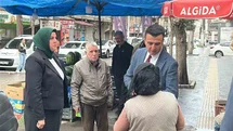 Bağlar Kaymakamı Özdemir, esnaf ve vatandaşlarla bir araya geldi