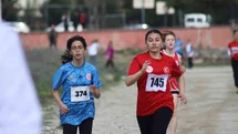 Karabük'te Atletizm Kros Yarışmaları Yapıldı