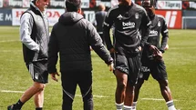 Beşiktaş Takımı Antrenman Yaptı