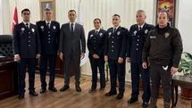 Kaymakam Avcı'ya, Emniyet Amiri Günay'dan Polis Haftası Ziyareti
