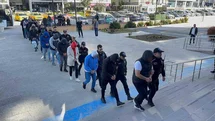 300 milyon liralık yasa dışı bahis çetesi zanlısı 13 kişi  adliyeye sevk edildi