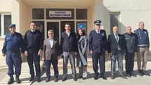 Bozyazı Kaymakamı Topsakaloğlu İle Eşi Gül Topsakaloğlu'ndan İlçe Emniyet Teşkilatına Ziyaret