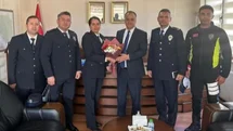 Mut Kaymakamı Çelikkol, İlçe Emniyet Teşkilatı Personelini Makamında Ağırladı