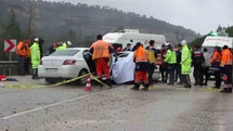 Isparta-Antalya Karayolunda Trafik Kazaları
