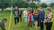 Germencik’te Fidan Dikimi Etkinliği