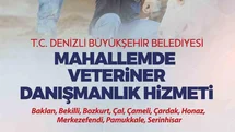 Denizli’nin veteriner danışmanlık hizmeti projesinde yeni dönem başlıyor