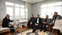 Başiskele'de Hastalara Moral Ziyareti