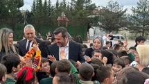 Başkan Çetinkaya, öğrencilerle bir araya geldi