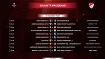 Trendyol 1. Lig 36. Hafta Programı Açıklandı