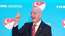 FIFA Başkanı Infantino, Türkiye tezahüratı yaptı