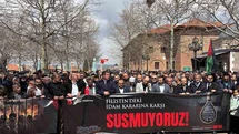 Ankara’da Filistin İdam Kararı Protestosu