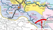 Bahçesaray-Hizan yolu geçici olarak ulaşıma kapatıldı