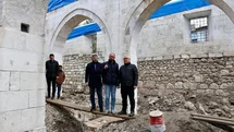 833 Yıllık Cami Restorasyonu Devam Ediyor