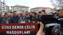Sivas Demir Çelik Fabrikası İçin İşçi Eylemi