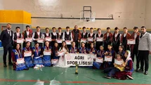 Ağrı Spor Lisesi Şampiyon Oldu