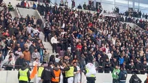Elazığ'da Futbolcu ve Polis Gol Sevinci