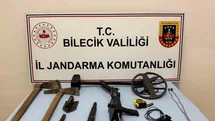 Bilecik'te Define Operasyonu Yapıldı