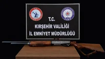 Kırşehir'de Ruhsatsız Silah Operasyonu