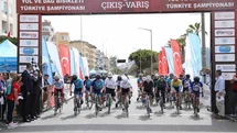 Alanya'da Bisiklet Şampiyonası Başladı