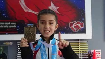 Isparta'da 7 Yaşındaki Karateci Şampiyon Oldu