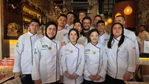 Genç aşçıların mutfak heyecanına ünlü şef Danilo Zanna ortak oldu